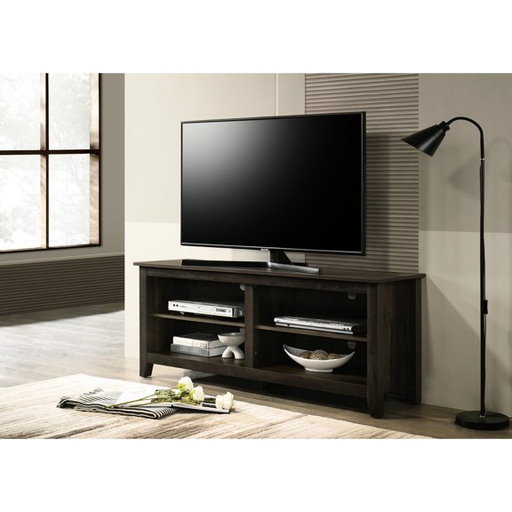 Adjustable Shelf Design - Support 50 - 59 inch TVs - Bedroom - Easy Cable Organization