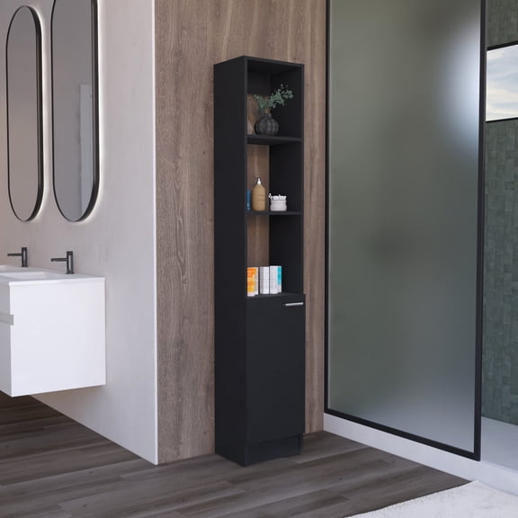 Adjustable Shelves Cabinet | Suitable for Bathroom, Kitchen and Office | Provide Customizable Storage Solution