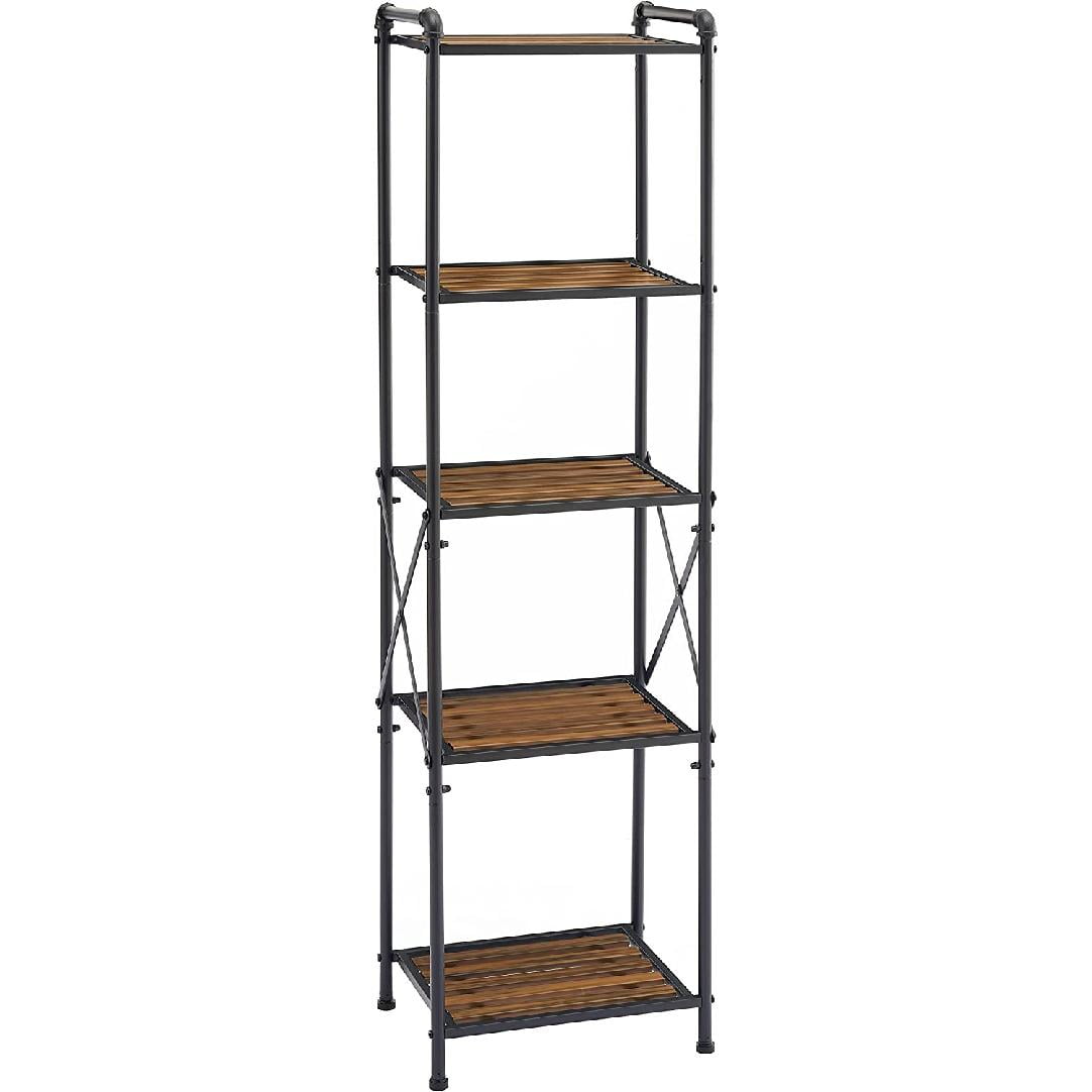 Adjustable Shelving Unit Storage Shelves, Multipurpose Shelf Display Rack for Living Room