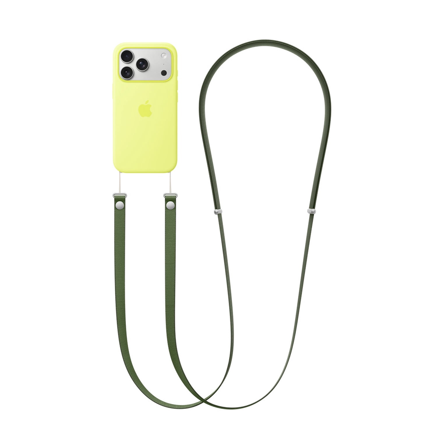 Adjustable Shoulder Lanyard for Smartphone Cases - Dark Green