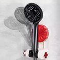 thumbnail image 1 of Adjustable Shower Bracket with Strong Suction Cup Holder and 360° Rotating Shower Head Hanger for Versatile Angles Non-Punching Mount Black/Red Options Bathroom Organizer, 1 of 3