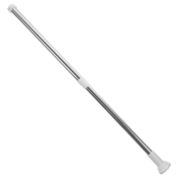 Adjustable Shower Curtain Rod Bar Corner Bathroom Cortineros Para Baos Tie Wardrobe Stainless Steel
