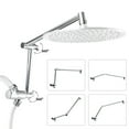 thumbnail image 1 of Matework Adjustable Shower Extension Arm - 16 Inch, Polished Chrome, Universal Thread, Flexible Height & Angle, 1 of 8