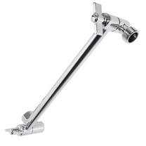 Adjustable Shower Head Extension Arm 10 Inch Extender with Solid Brass Construction Universal Fit for High and Low Pipe Heights Easy Installation