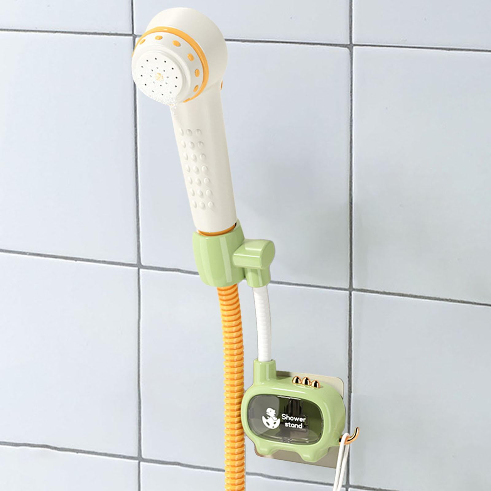 Adjustable Shower Holder Fits Most Shower Head Stand for Hotel Washroom