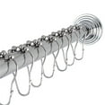 thumbnail image 1 of Adjustable Shower Rod & Shower Ring Set, Chrome, 1 of 1