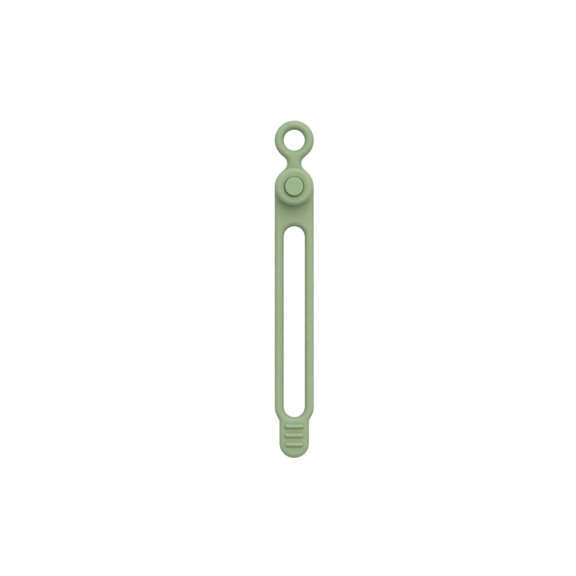 Adjustable Silicone Cable Ties, Flexible Data Line Management Straps Electronic Wire Storage Wraps, Knot-Free Cord Organizer for Travel Bags