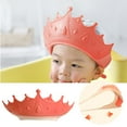 thumbnail image 1 of Adjustable Silicone Cap For Toddlers Kids Bathing Hair Washing Hat Reusable Bath Accessory, 1 of 5
