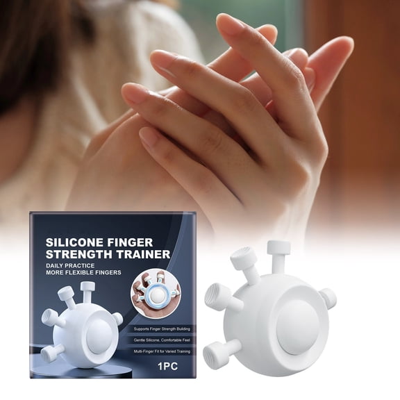 Adjustable Silicone Hand Grip Strengthener 5 In 1 Resistance Trainer For Finger Dexterity And Forearm Strength Portable Wrist Exercise