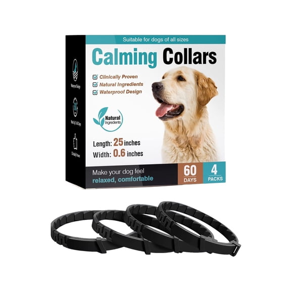 Adjustable Silicone Pet Calming Collar Soothing Anxiety Relief Neck Collar Suitable for Cats Dogs Gentle Cozy Wear Reduce Pet Nervousness Daily Unwind Supplies