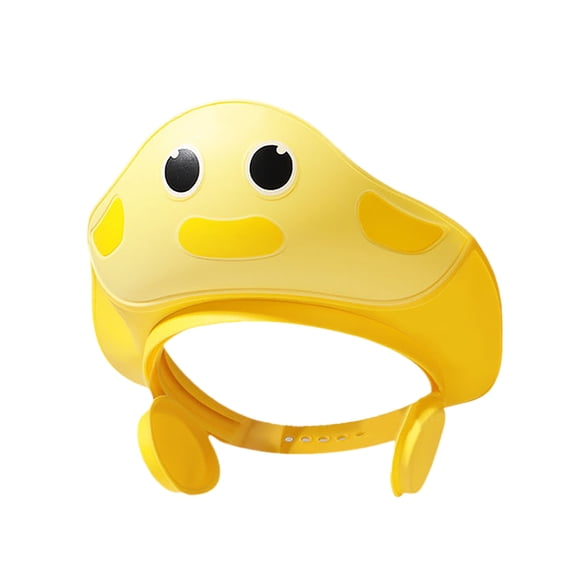 Adjustable Silicone Shampoo Visor Shield Hat for Kids Bath from Water and Soap