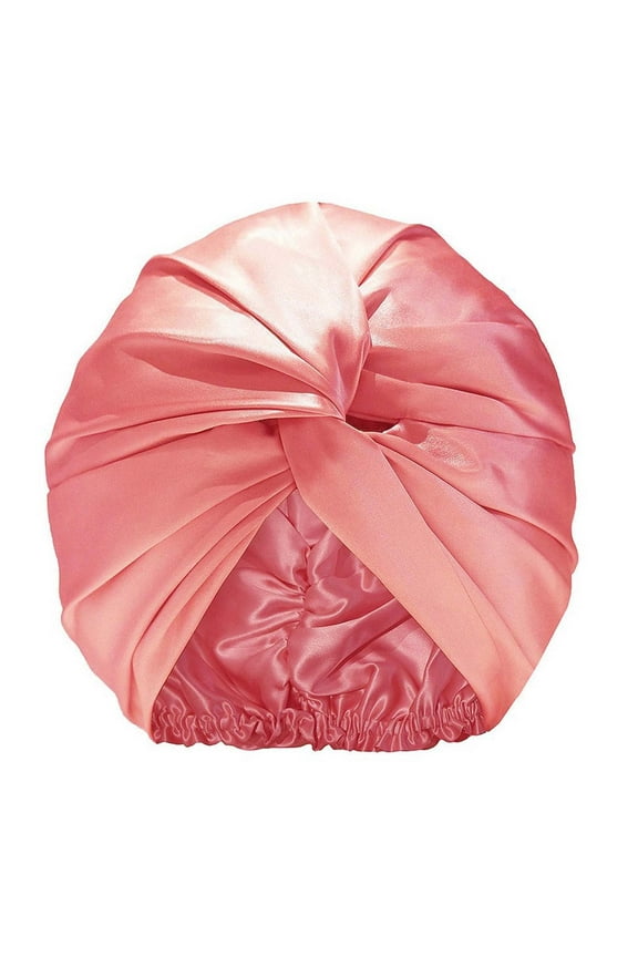 Adjustable Silk Satin Hair Bonnet for Sleeping - Double Layer Hair Wrap Sleep Cap Turban for Men and Women Ideal for Curly Straight Hair and Long Braids