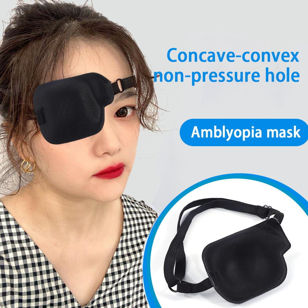 Adjustable Single Eye Patch Black 3D Foam Groove Eyeshades 2023 Eye