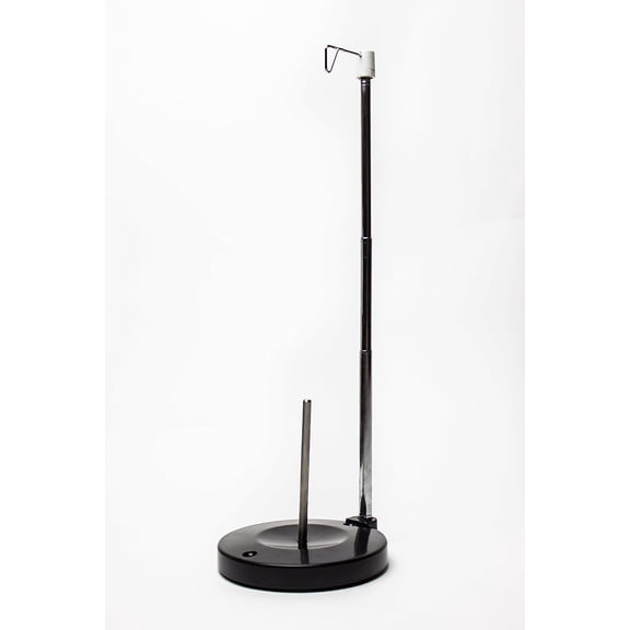 Adjustable Single Thread Spool Holder  Stand alone Embroidery, Sewing or Quilting Thread Holder or Stand  Ensures Smoother Feed = Heavy Plastic Base