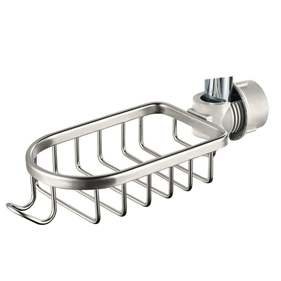 Adjustable Sink Organizer - Space-saving, Free Adjustment, Detachable, Washable, Perfect Fitting, Draining, Aluminum Steel Ball Sink Shelf, Kitchen Accessories