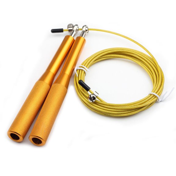 Adjustable Skipping Rapid Jumping Rope Cable, Ideal For Aerobic Exercise, Boxing, Speed Training, Endurance, Mma, And Fitness Gym