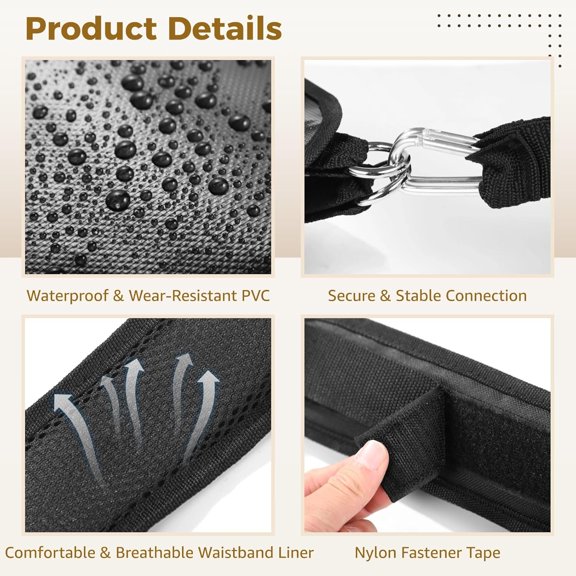 Adjustable Sled Pulling Belt Weight Sled Trainer, Sandbag Sled Trainer Resistance Sled Trainer with 3 Weight Sandbags & Waist Belt, Speed Training for Strength, Agility, Explosive Power (B)