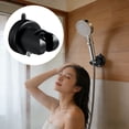 thumbnail image 1 of Adjustable Slide Bar Shower Head Holder, 360 Degree Rotating Chrome Shower Bracket with Suction Cup, Universal Handheld Showerhead Mount for Bathroom Shower Wall, Tension Mount No Drilling Required, 1 of 8