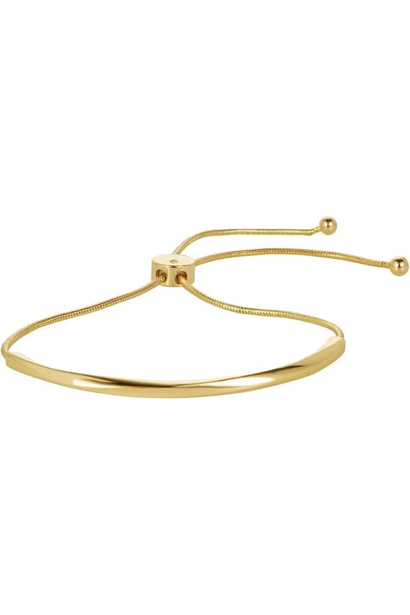 Adjustable Sliding Bracelet Ladies Bar Friendship Bracelet Ladies Gold / White Gold / Rose Gold Bracelet Christmas Gift