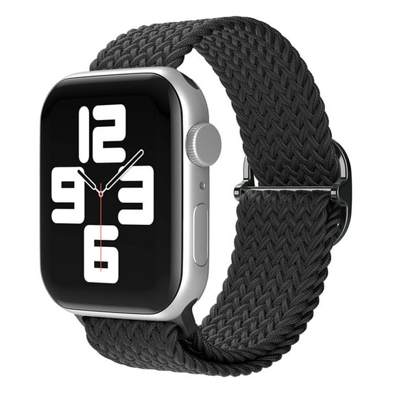Adjustable Sliding Buckle Nylon Woven Breathable Solid Color Strap Models Smartwatches Extra Large Face Men Digital Watch Elderly Women S Inexpensive Styles Mens Work Watch Men's Work Fall Dangle