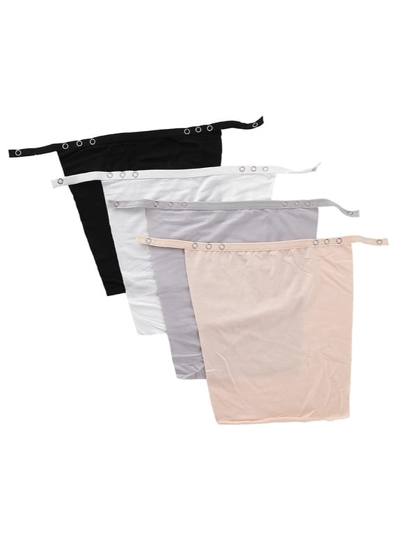 Adjustable Snap-On Bra Modesty Panel, Seamless Layering Cleavage Insert for Women, Ideal for Low Cut Daily Outfits