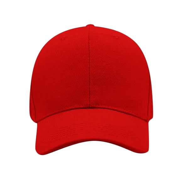 Adjustable Snapback Baseball Cap for Women and Men with Lightweight Fabric, Quick-Drying Golf Cap for Running Workouts and Outdoor Activities, Cool Soft Sports Visor for All Seasons,Red