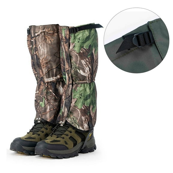 Adjustable Snow Gaiters for Hiking, Skiing & Outdoor Activities Shoes Covers Men Women