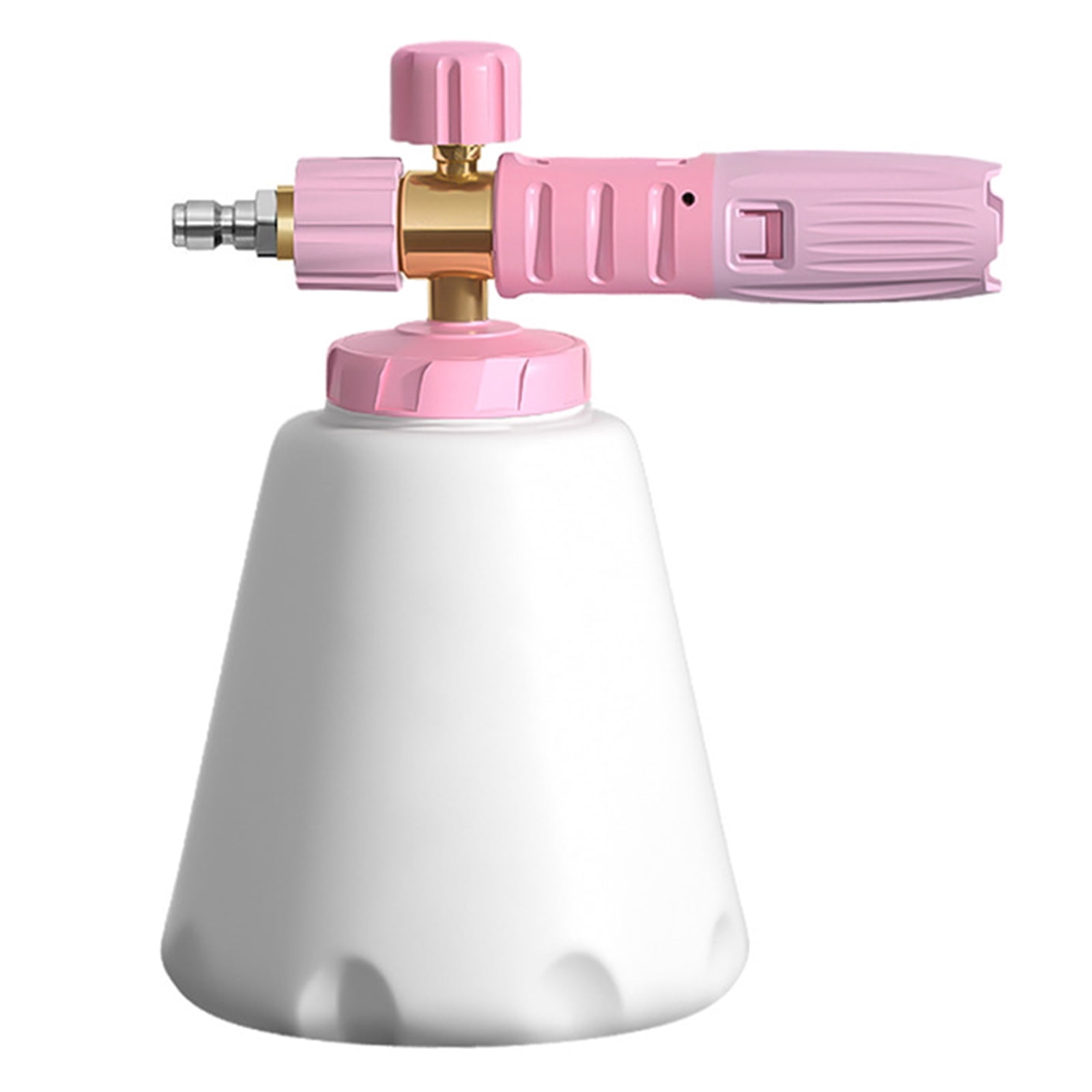 Adjustable Soap Cannons 1/4Inch Quick Connector 1.1mm Orifice Nozzler 1L Soap Dispenser Foam Cannons Snow Foam Lances