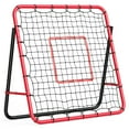 thumbnail image 1 of Adjustable Soccer Rebounder Football Rebound Net,Portable Soccer Rebound Net for Backyard/Field,Easy Setup, 1 of 7