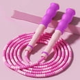 thumbnail image 1 of Adjustable Soft Beaded Jump Rope for Cardio Workouts, 2-Pack, 1 of 1