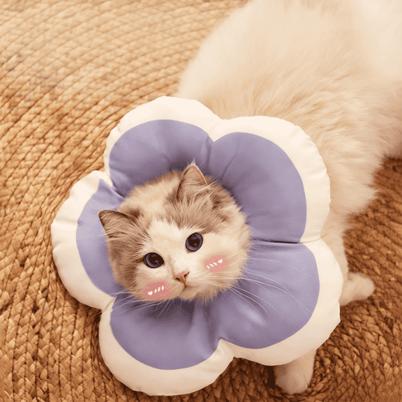 Adjustable Soft Collar, Anti-Lick Ring, for All Pets, Free Movement