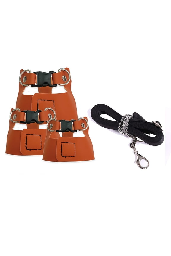 Adjustable Soft Mesh Vest Harness and Leash Set for Secure Squirrel Walking Training and Outdoor Control