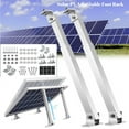 thumbnail image 1 of Adjustable Solar Panel Tilt Mount Brackets Flat Surface Adjustable Frame Roof RV, 1 of 11