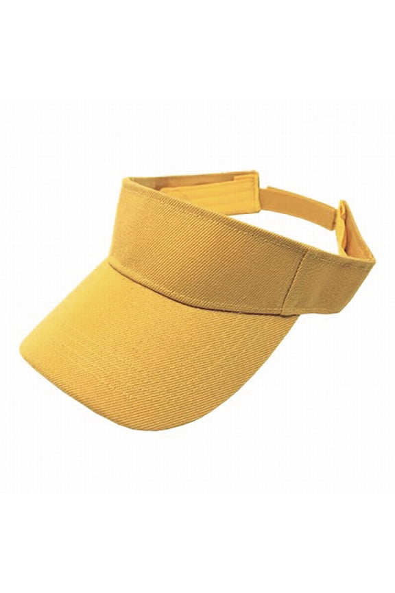 Adjustable Solid Color Sun Hat, Large Brim Outdoor Visor Hat, Leisure Sun Shade Cap, Unisex Lightweight Breathable Portable Headwear for Travel Outdoor Activity Vacation Universal Sun Hat,Yellow