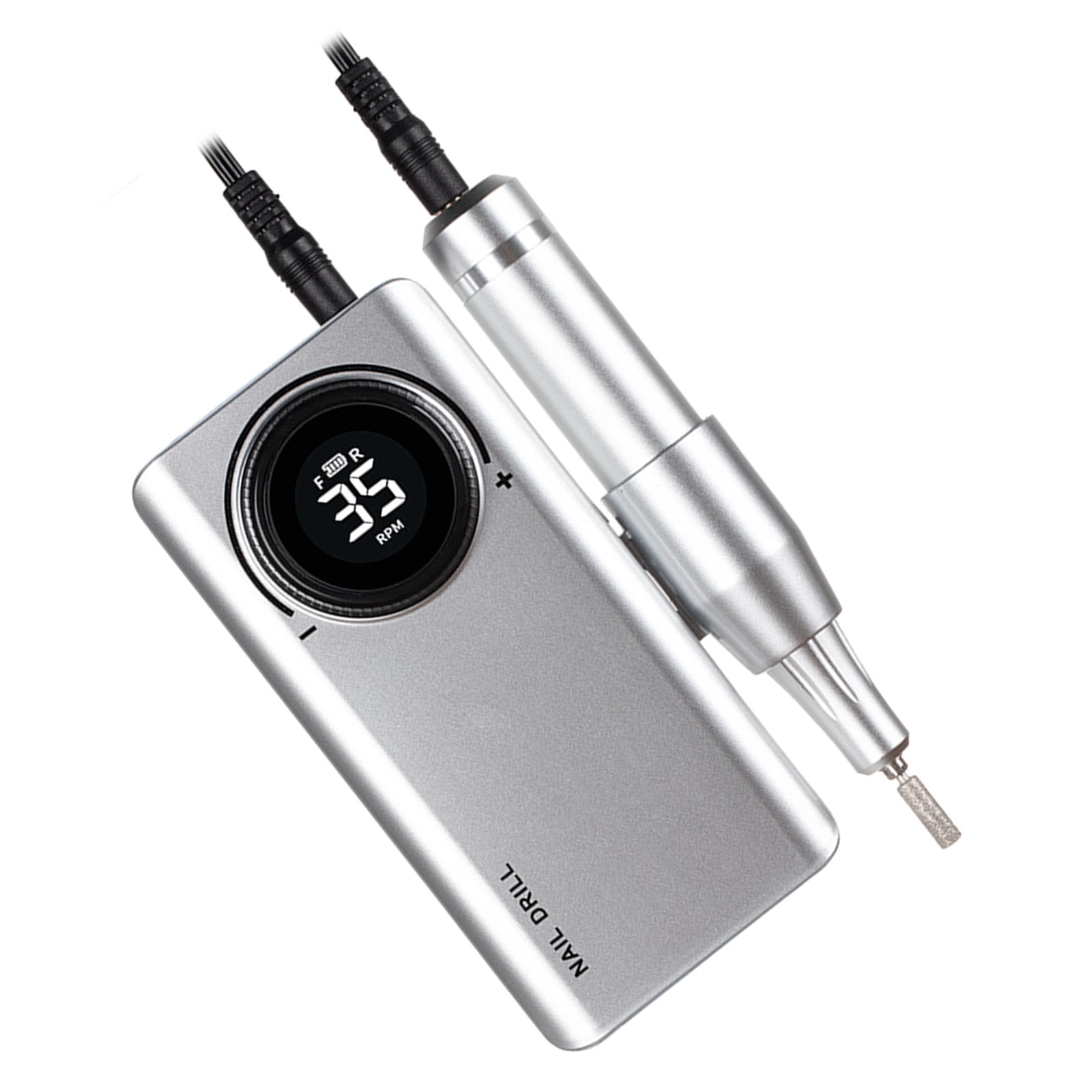 Adjustable Speed 0-35000RPM Nails Drill Machine for Acrylic Nails Includes 6 Drill Bits for Efficient Home and Salon Use