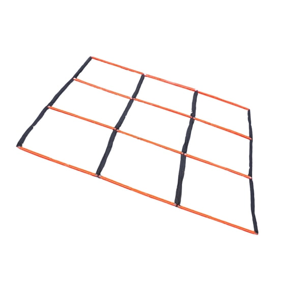 Adjustable Speed Agility Ladder with Rungs for Football Basketball Training, Portable Fitness Equipment Indoor Outdoor