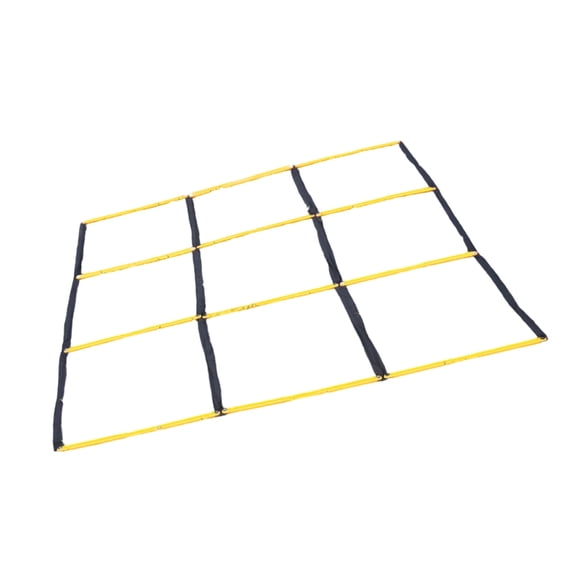 Adjustable Speed Agility Ladder with Rungs for Football Basketball Training, Portable Fitness Equipment Indoor Outdoor