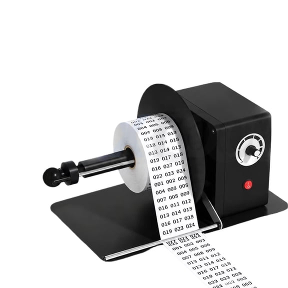Adjustable Speed Automatic Label Rewinder Washing Self-Adhesive