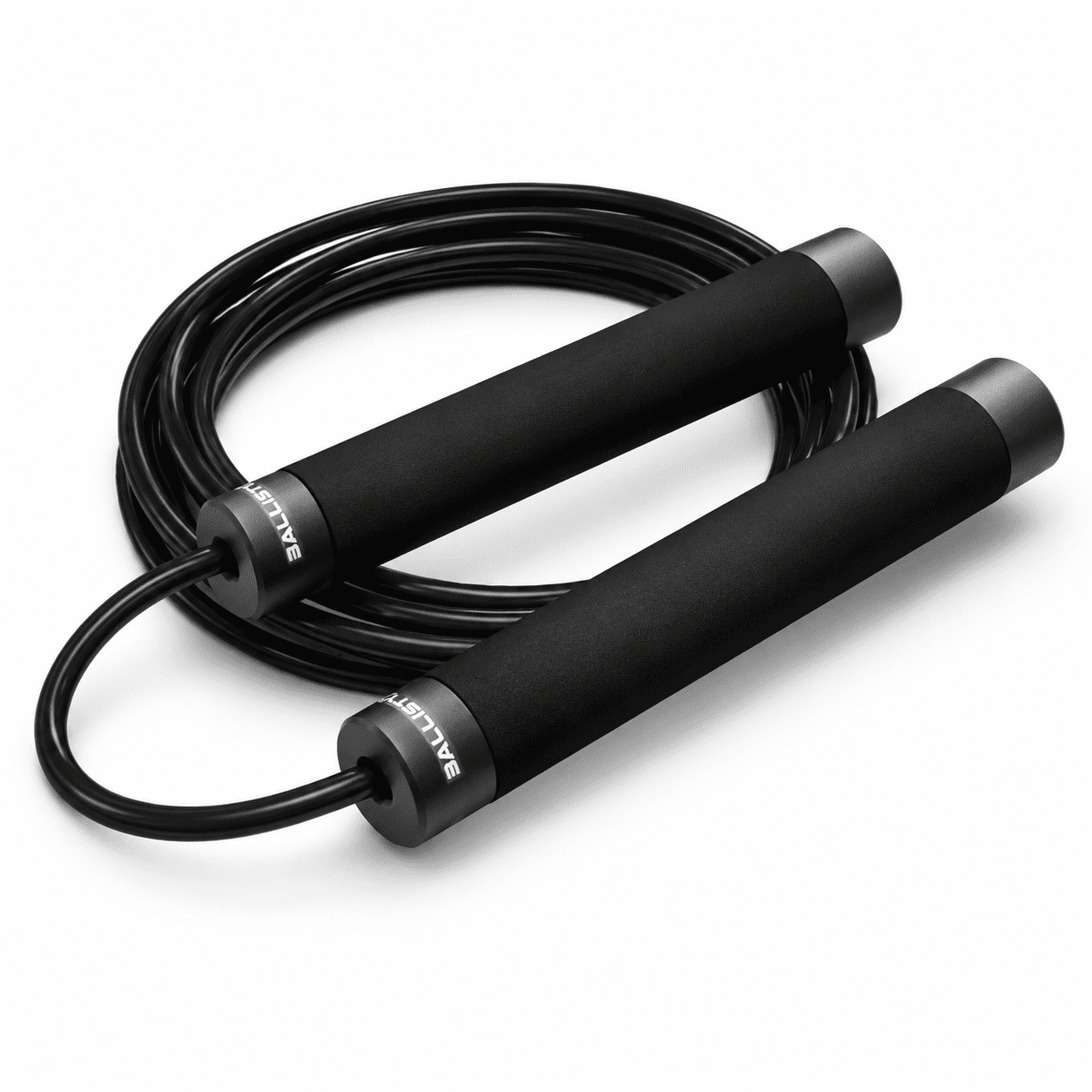 Adjustable Speed Jump Rope with Steel Handles and Silicone Grips for ...