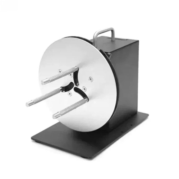 Adjustable Speed Label Rewinder Two-way Automatic Rewinder Self-adhesive Barcode Machine