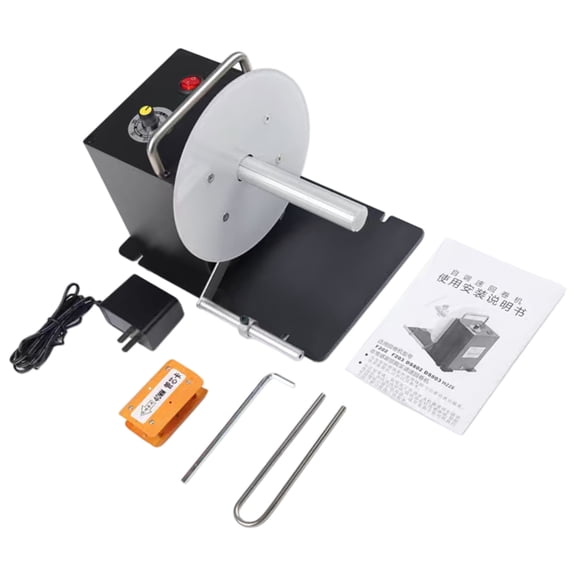 Adjustable Speed Label Rewinders For 20mm 40mm Cores With 160mm Diameter 1 10Inch/Sec High Efficiency For Barcode Sticker Paper