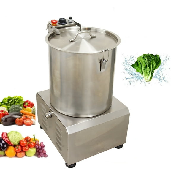 Adjustable Speed Vegetable Water Thrower Dehydrator Stainless Steel Kitchen Food Water Thrower Machine