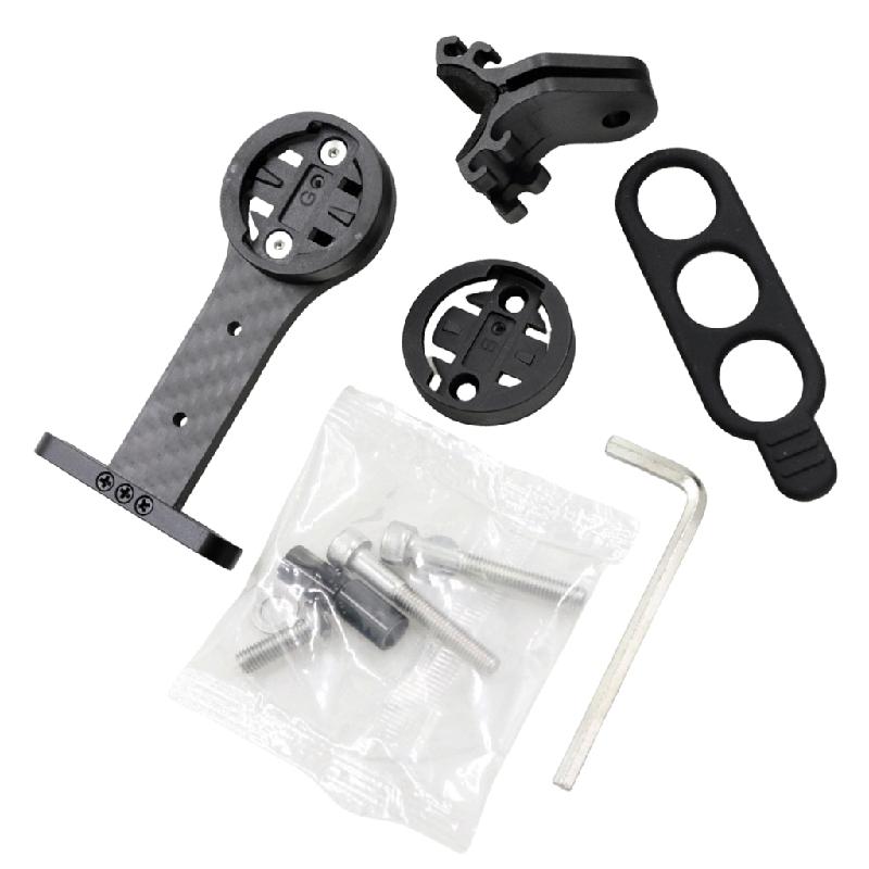 Support Compteur Vélo RYET CM05 Avec Sonnette - Noir - Pour GPS, GoPro, Sport Caméra