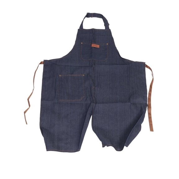Adjustable Split Leg Pottery Ceramic Apron with Large Pocket, Mud Resistant DIY Sculpting Work Overalls