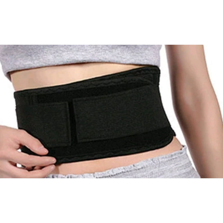 Adjustable Spontaneous Self Heating Magnetic Therapy Waist Belt Belly Fat  Burning Belt