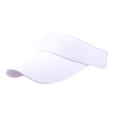 thumbnail image 1 of Adjustable Sports Sun Visor Hat Lightweight Breathable Outdoor Cap for Tennis Golf Running and Training, 1 of 3