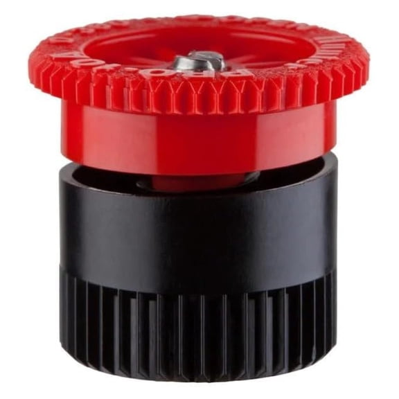 Adjustable Spray Nozzles 5-Pack | Irrigation Pro 10-Feet Distance | 0-360 Degree | Black Landscape Sprinkler Heads