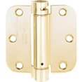thumbnail image 1 of Adjustable Spring Hinge, 3-1/2 Inches, 5/8" Radius Corner, Polished Brass by Stone Harbor Hardware, 1 of 29