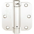 thumbnail image 1 of Adjustable Spring Hinge, 3-1/2 Inches, 5/8" Radius Corner, Satin Nickel by Stone Harbor Hardware, 1 of 29