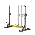 thumbnail image 1 of Adjustable Squat Rack Stand Multi-Function Barbell Rack Weight Lifting Gym Dumbbell Racks Home Gym Bench Press Rack Dumbbell Racks Stands，Yellow, 1 of 5